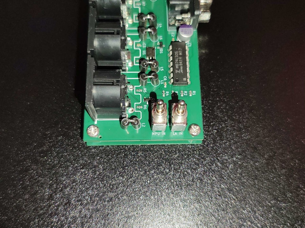 LAPC-N専用 MIDI I/F基板 Ver.2.0