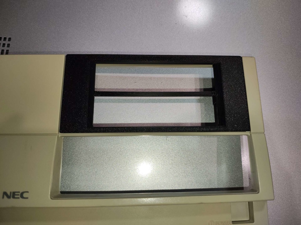 PC-9821(WildCat機)用 3.5インチベイ前面パネル 3Dプリンタ用データ