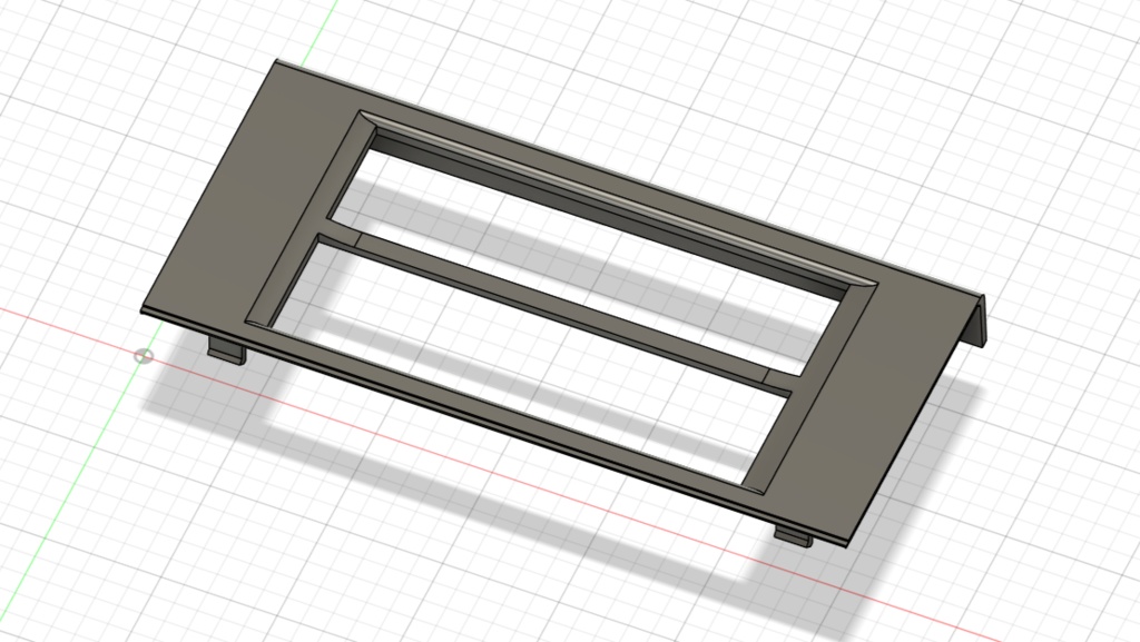 PC-9821(WildCat機)用 3.5インチベイ前面パネル 3Dプリンタ用データ