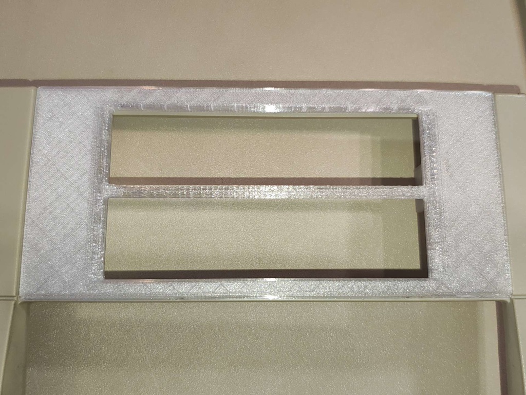 PC-9821(WildCat機)用 3.5インチベイ前面パネル 3Dプリンタ用データ