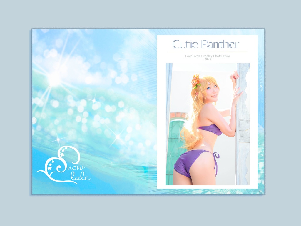 Cutie Panther *LoveLive!! 絢瀬絵里写真集* コスケット