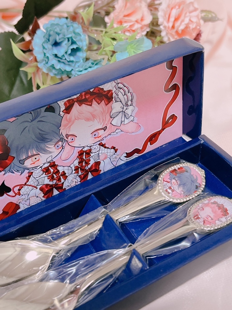 みか宗結婚プチ開催記念品『ペアスプーン』