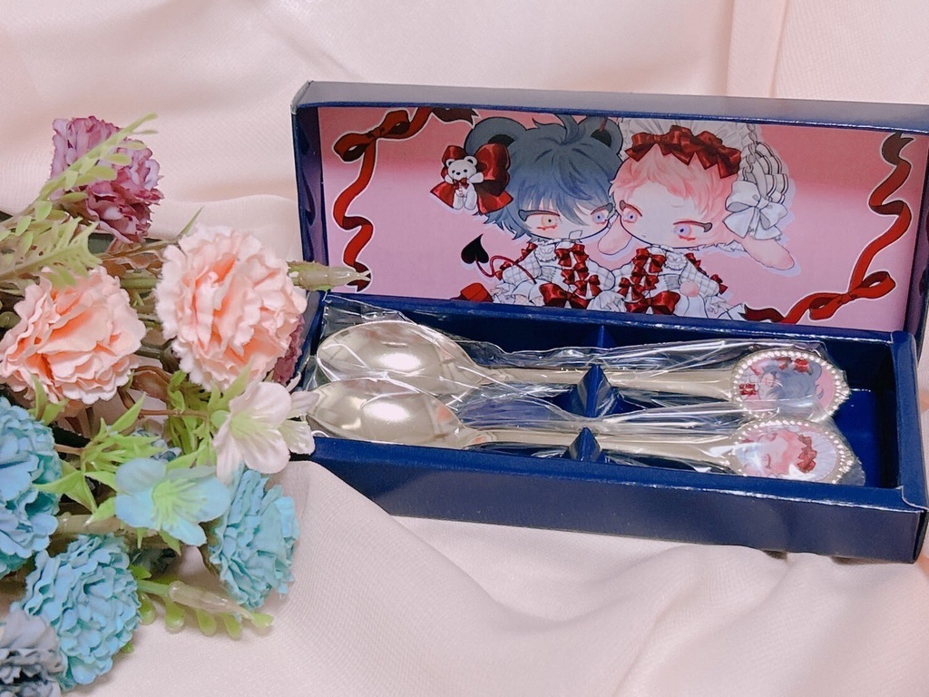 みか宗結婚プチ開催記念品『ペアスプーン』