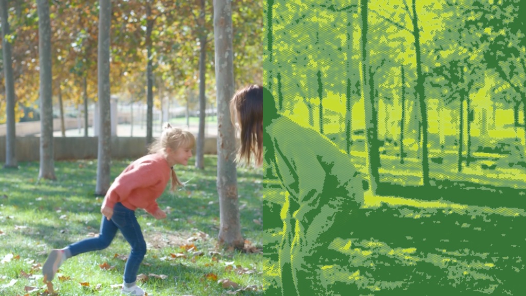 DaVinci Resolve Halftone Effect