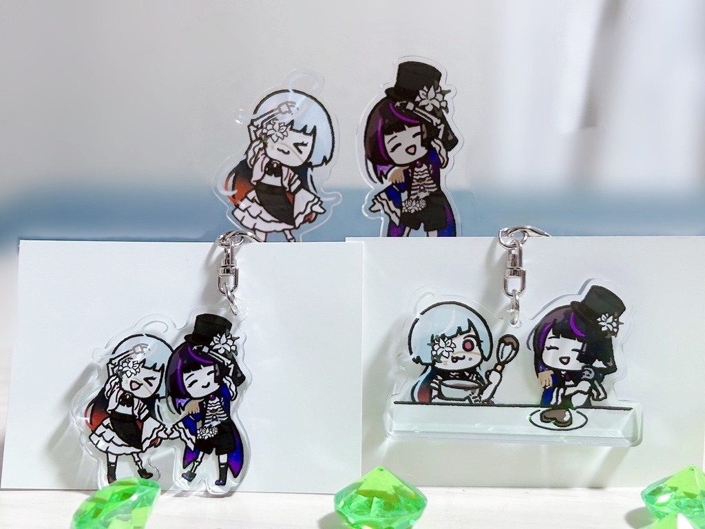 【バレンタイン】なかよし♡アクリルキーホルダー【数量限定】