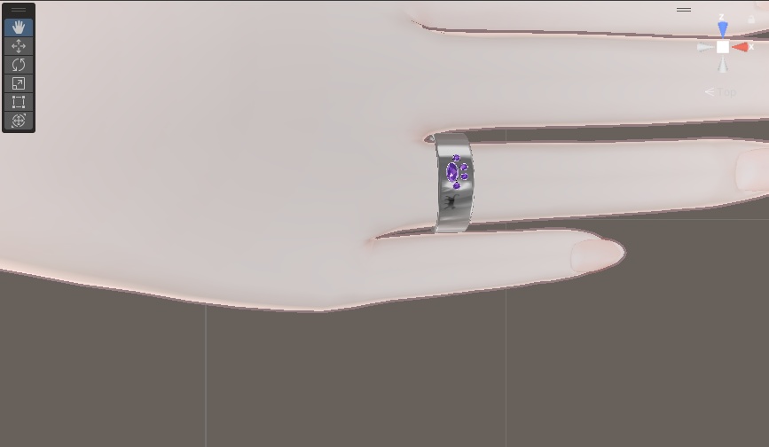 【VRChat向け】肉球リング&イヤリング