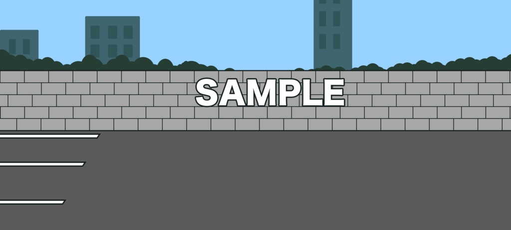 【商用利用可】レイアウト自由!カスタム可能なコンビニ背景素材キット《PSDフルレイヤー構成》