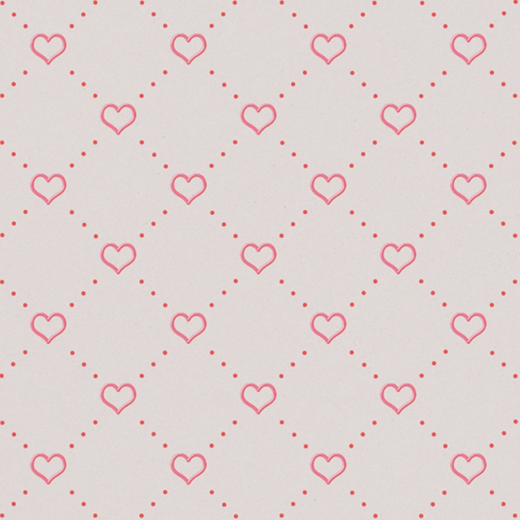 diagonal-grid-heart コースター