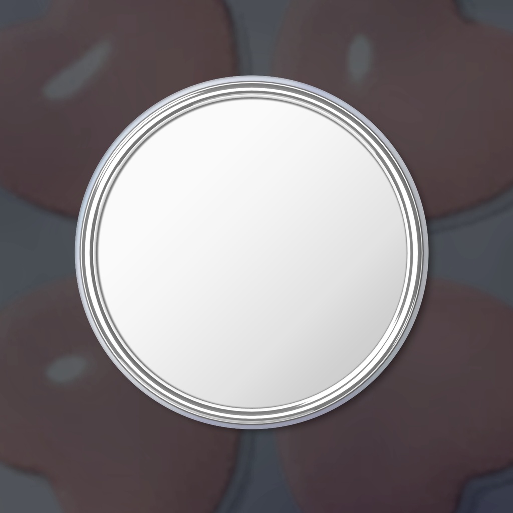 4-heart 缶ミラー