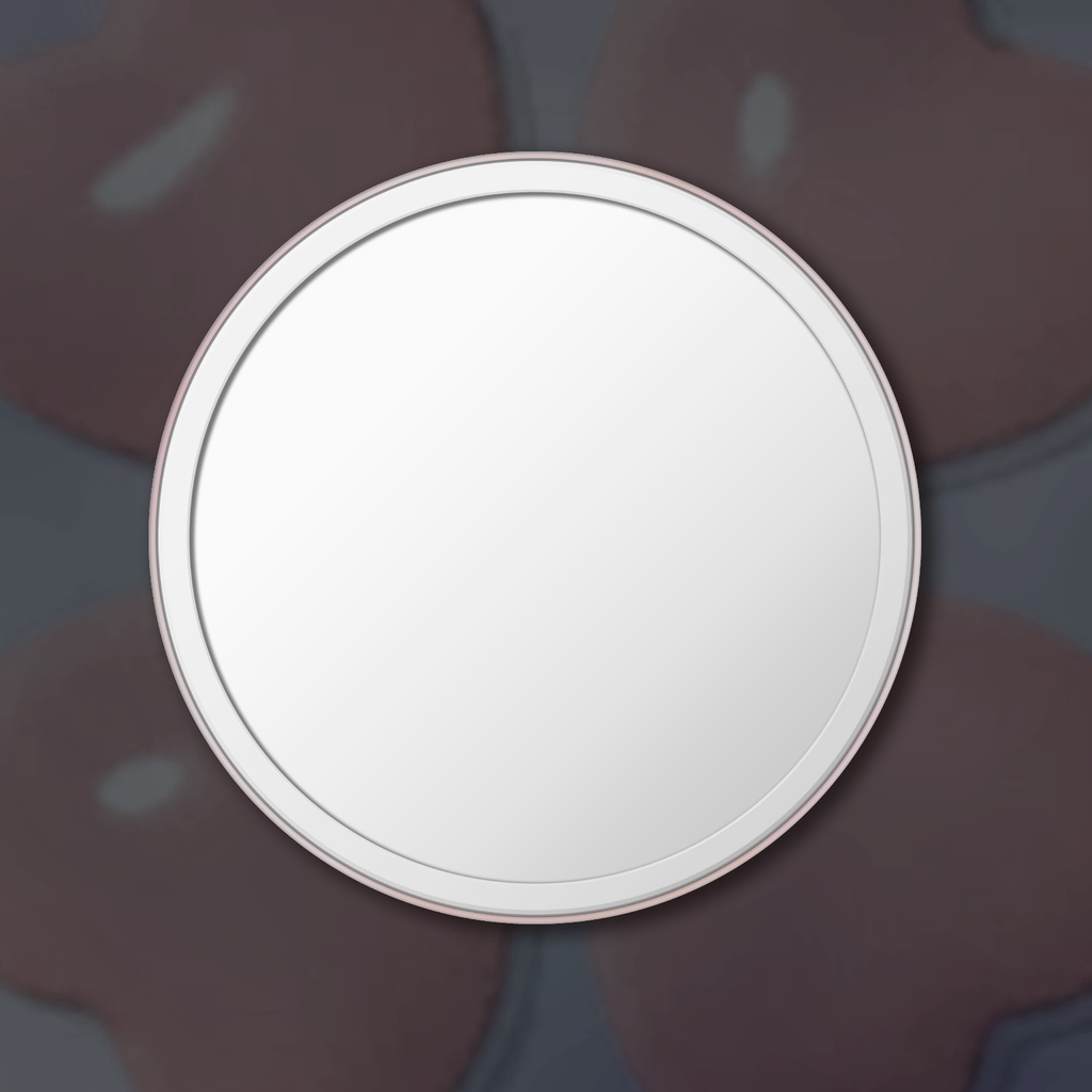 4-heart 缶ミラー