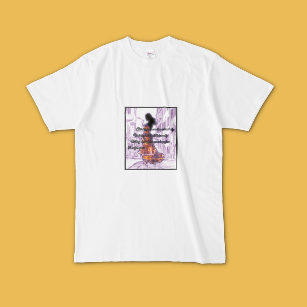 The Scent of the Night City 白Tシャツ