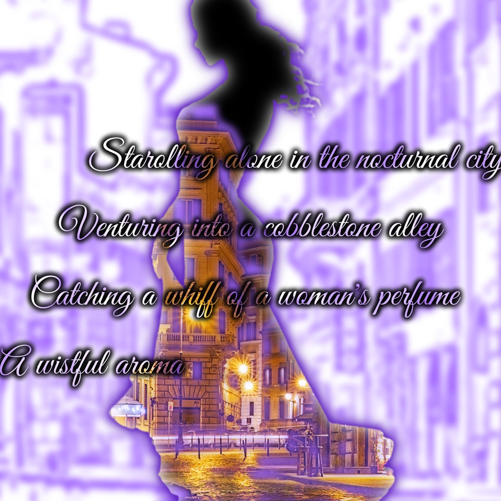 The Scent of the Night City 白Tシャツ