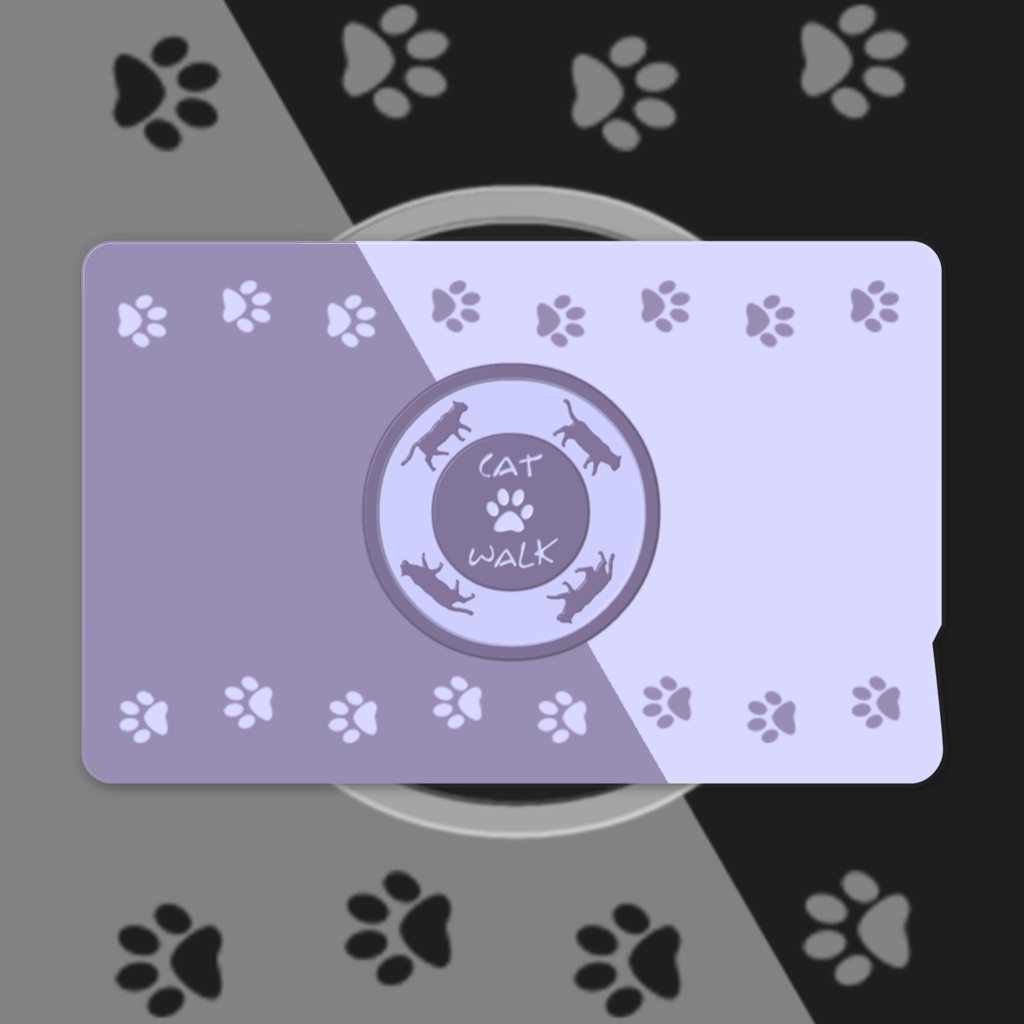 cat-walk ICカードステッカー