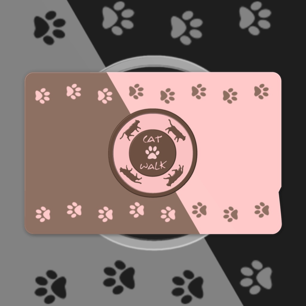 cat-walk ICカードステッカー