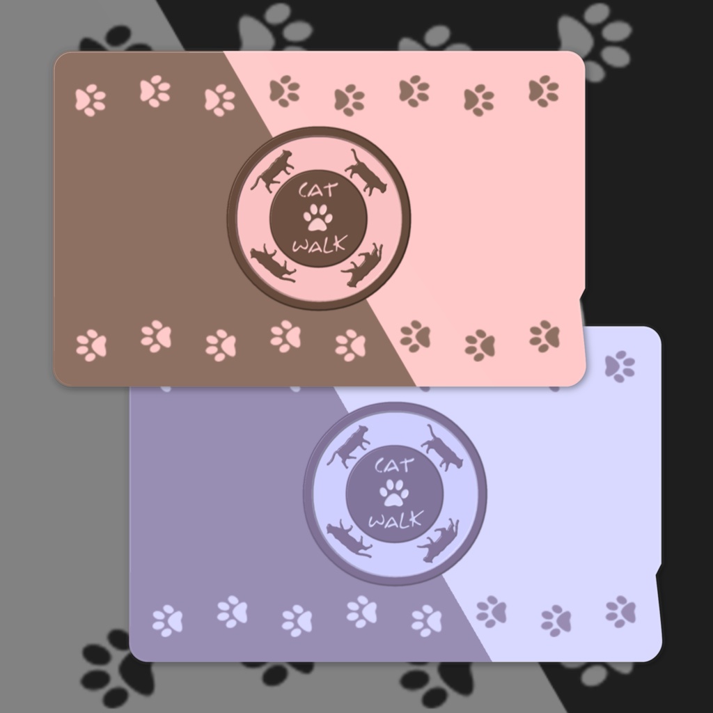 cat-walk ICカードステッカー