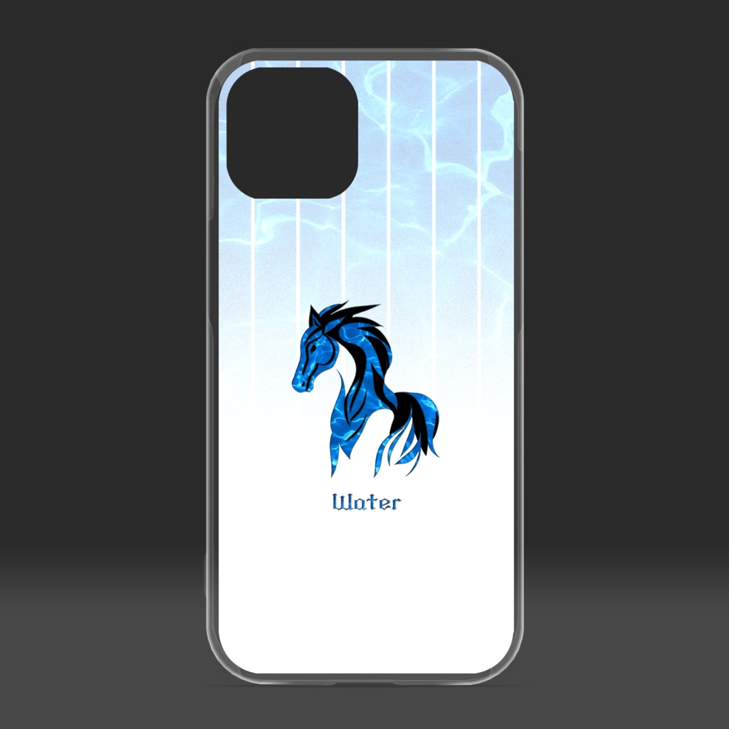 Horse water　クリアiPhoneケース