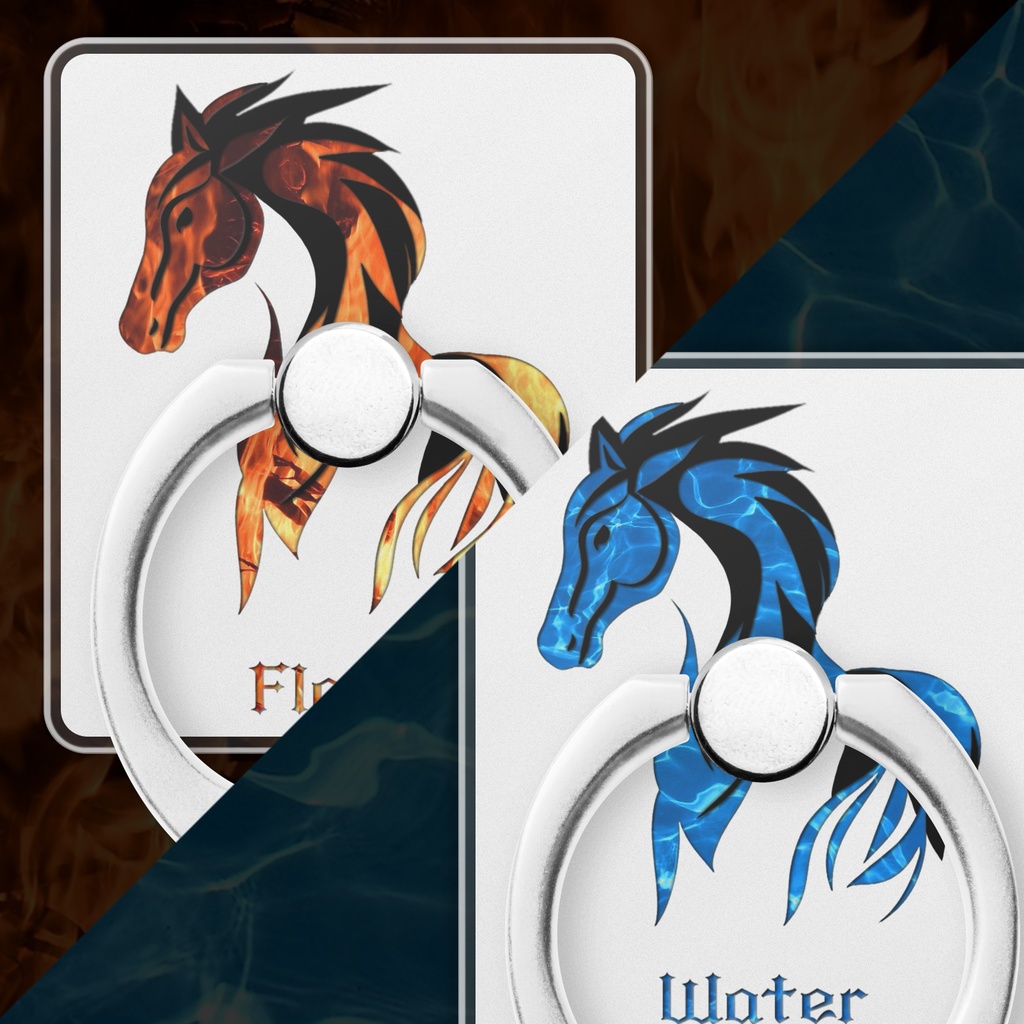 Horse　スマホリング
