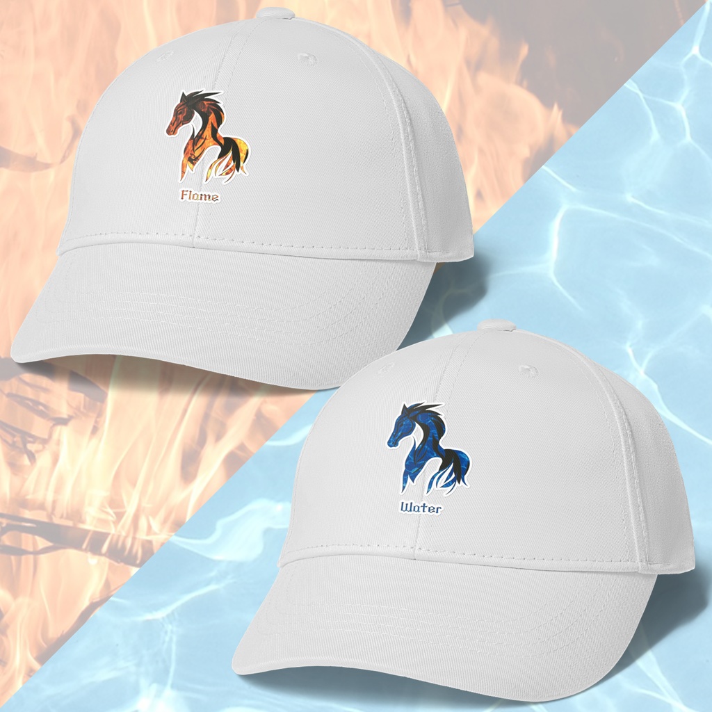 Horse キャップ - ホワイト