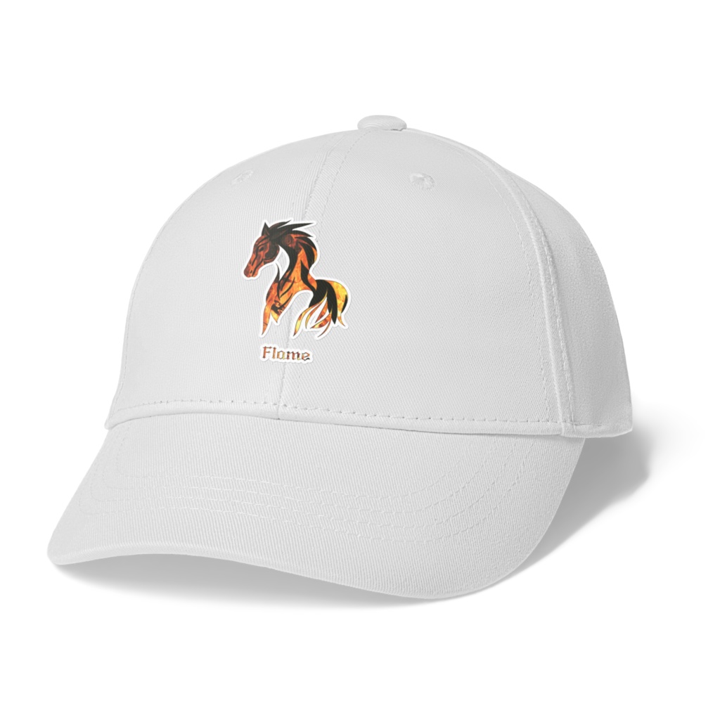 Horse キャップ - ホワイト