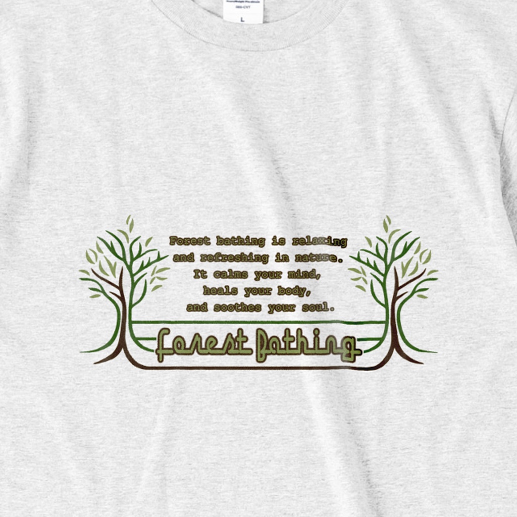 Forest Bathing カラーTシャツ