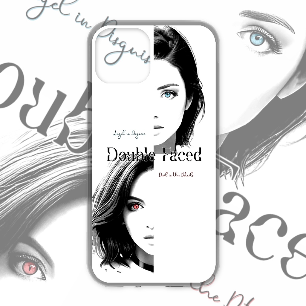 Double Faced　クリアiPhoneケース 