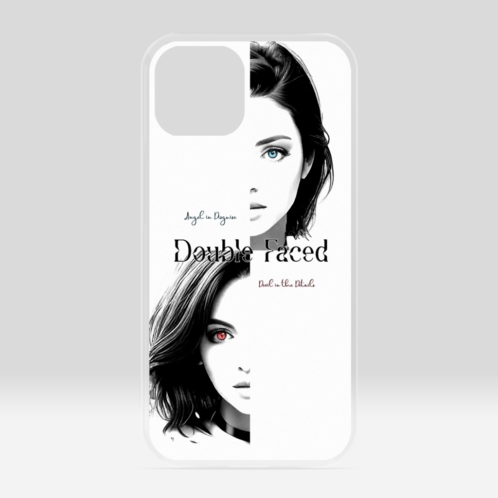 Double Faced クリアiPhoneケース