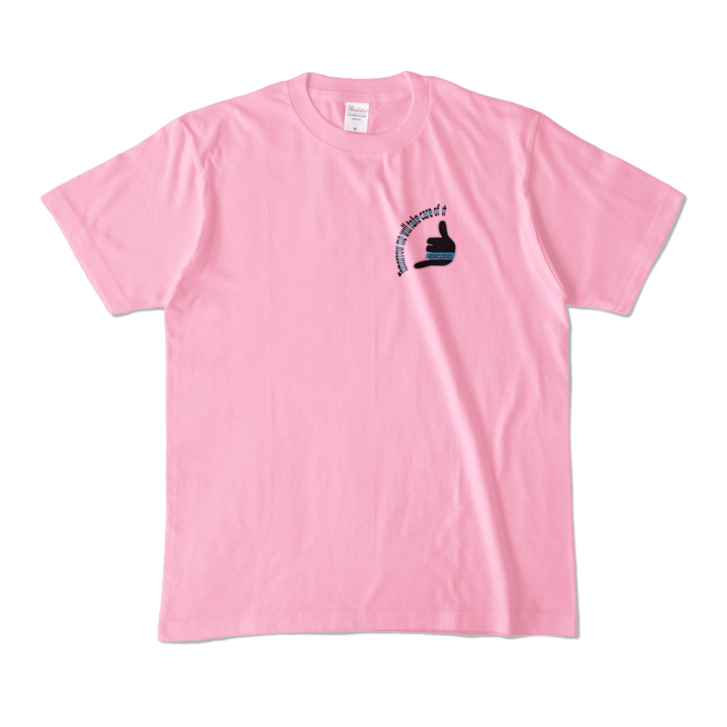 Tomorrow me will take care of it. カラーTシャツ