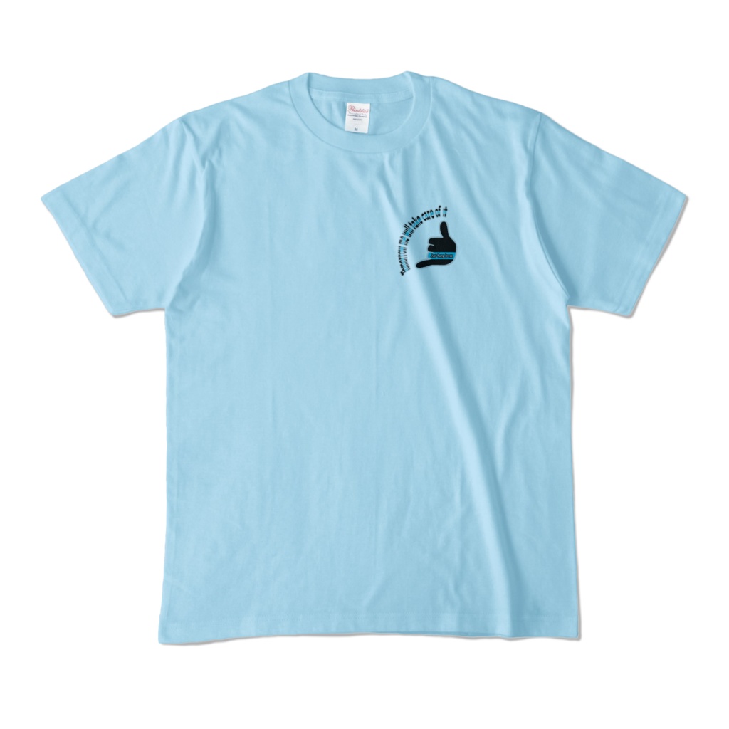 Tomorrow me will take care of it. カラーTシャツ