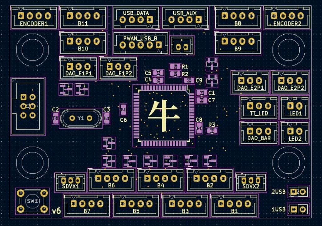 beatmania IIDX INFINITAS対応基板 DAOコン beef board
