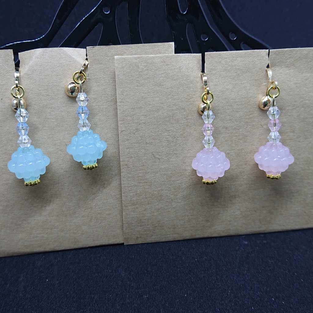 こんぺいとうイヤリング