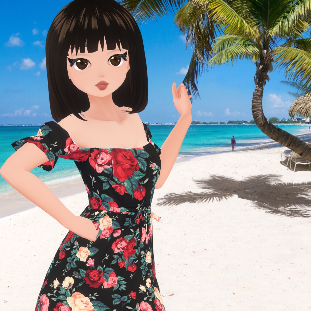 ✿floral dress✿