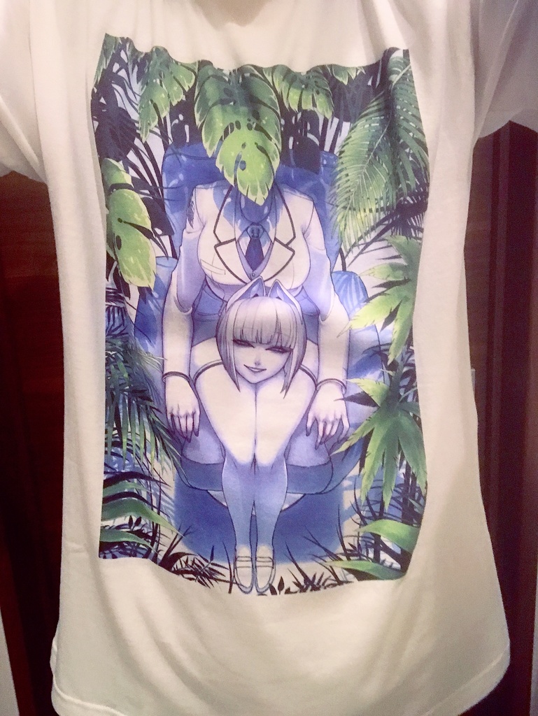 クリンちゃんと植物Tシャツ
