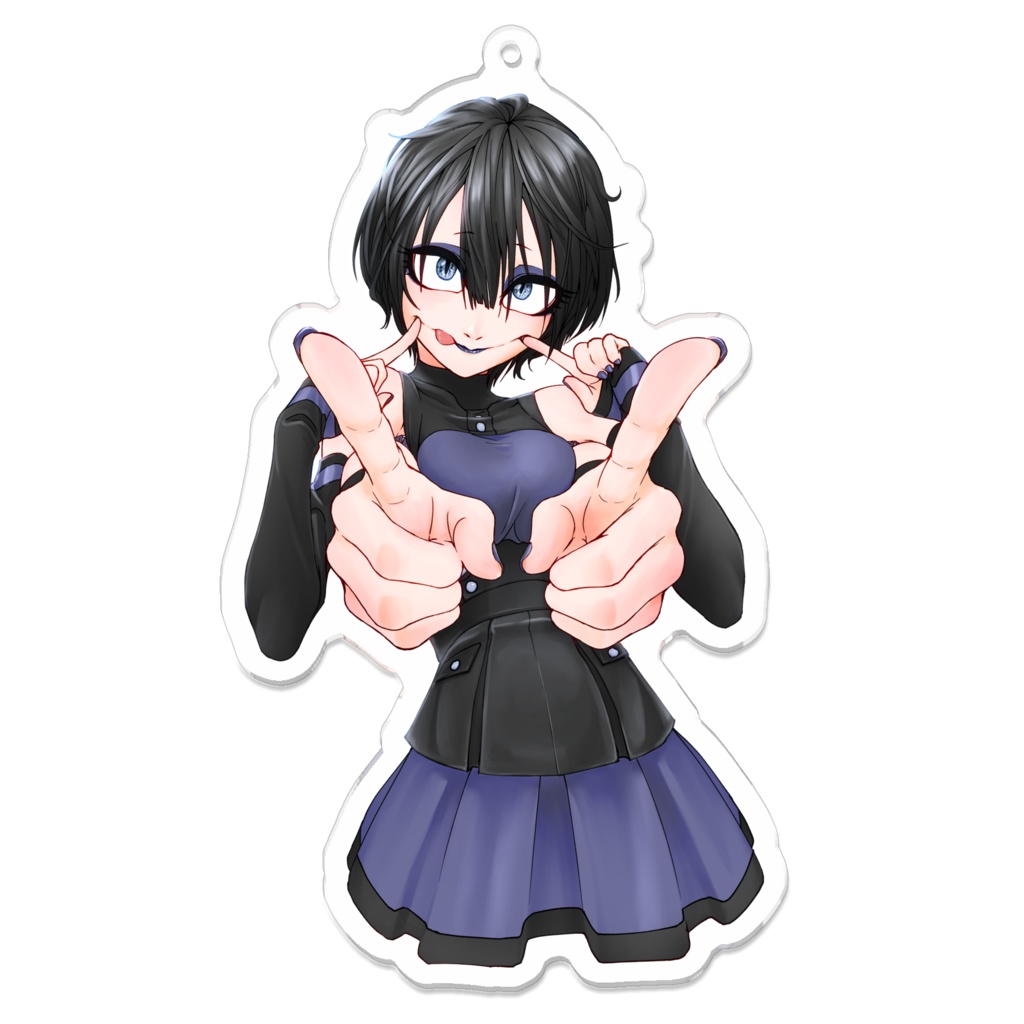 ミゾレちゃんアクリルキーホルダー