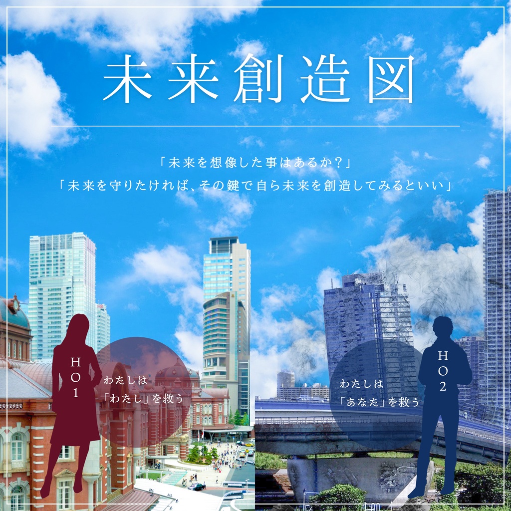 【CoCシナリオ】未来創造図