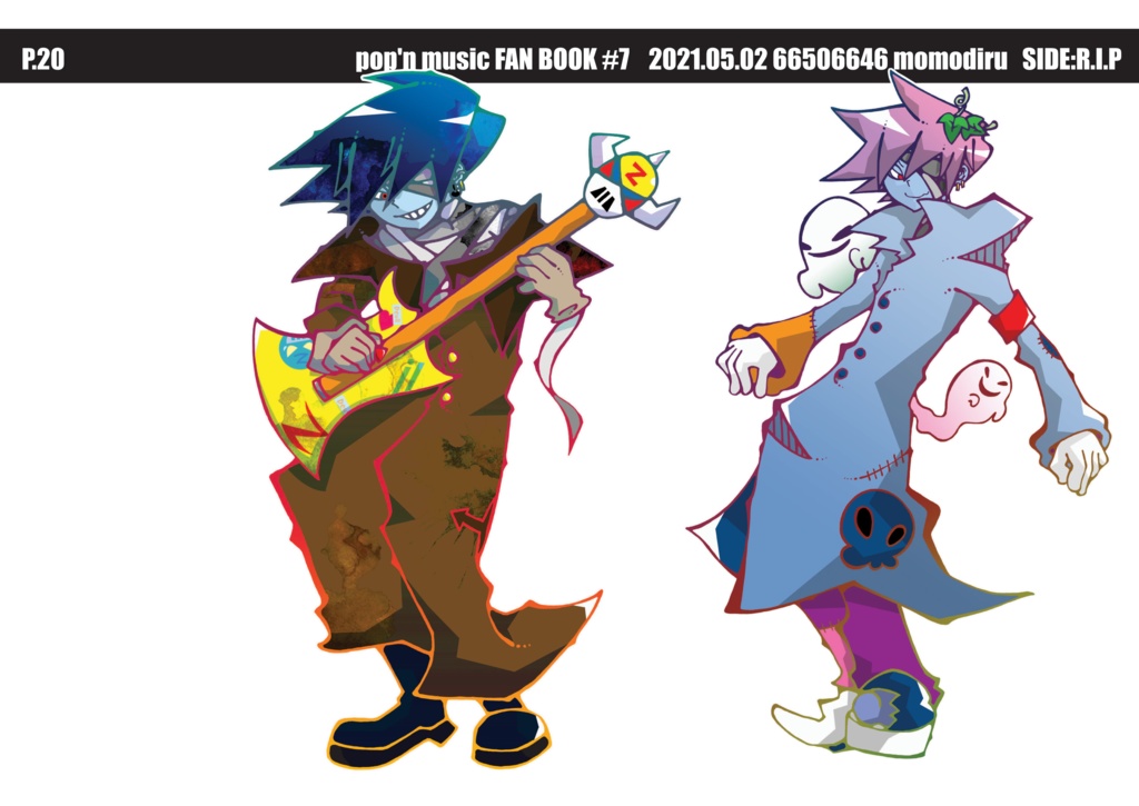 ポップンイラスト集・3種