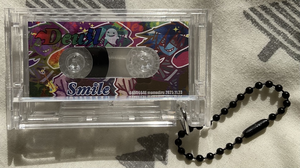 ミニカセットテープキーホルダー