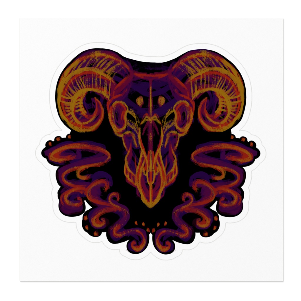 Red Goat's Soul ステッカー