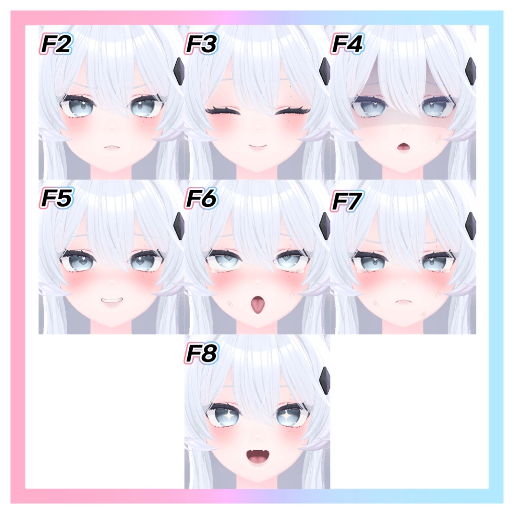 【Lime ライム】 Face Animation Set