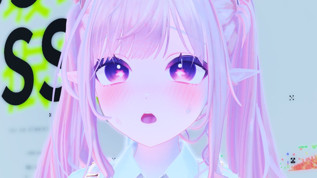 【Lime ライム】 Cute Face Animation Set + Eye Texture