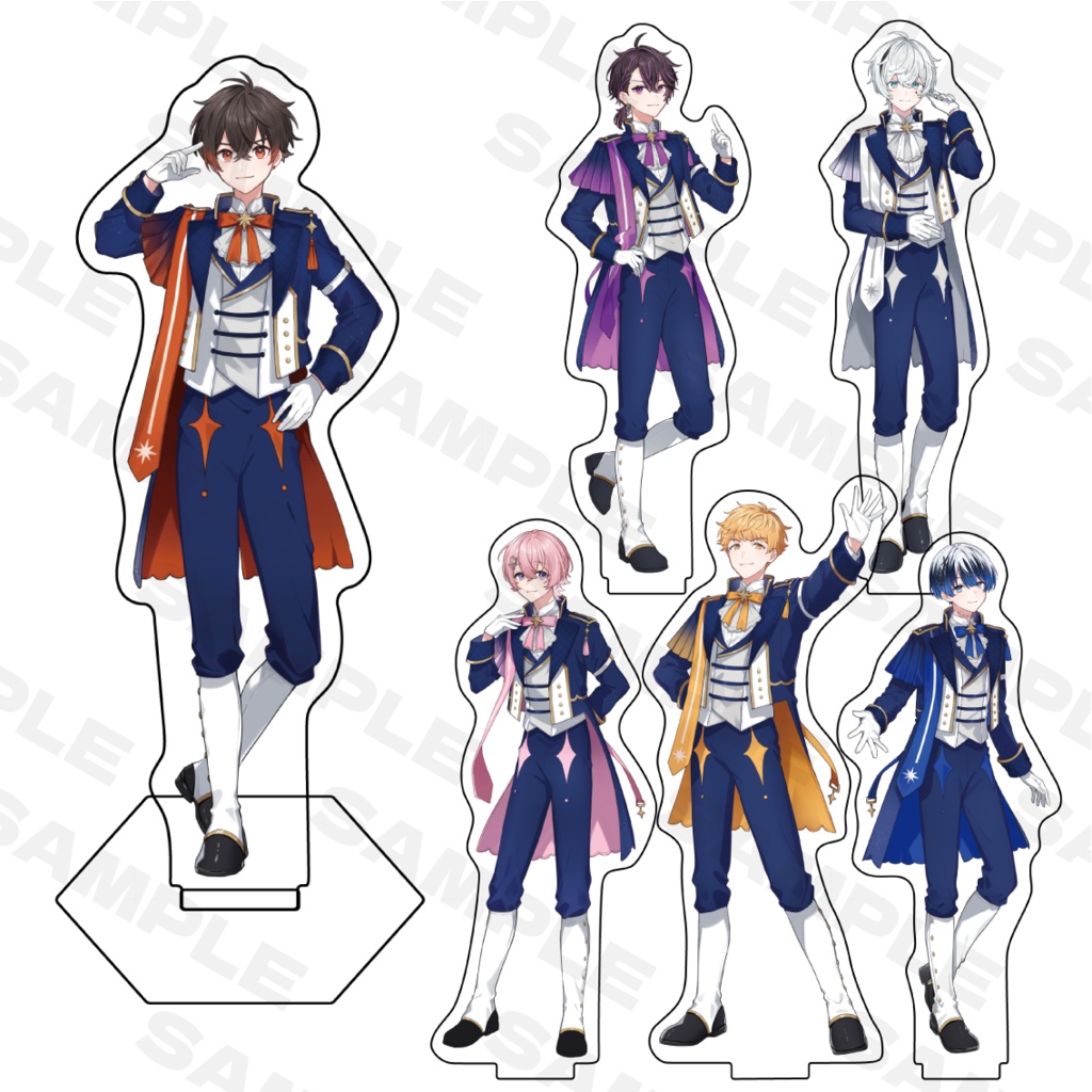 などすた1stAnniversary アクリルスタンド