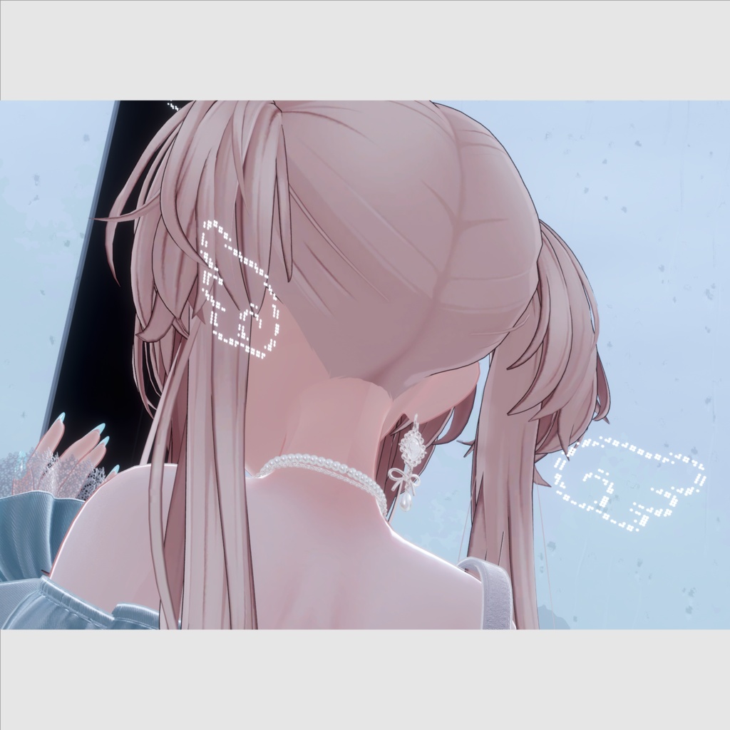 ASCII art accessory / アスキーアートヘアピン