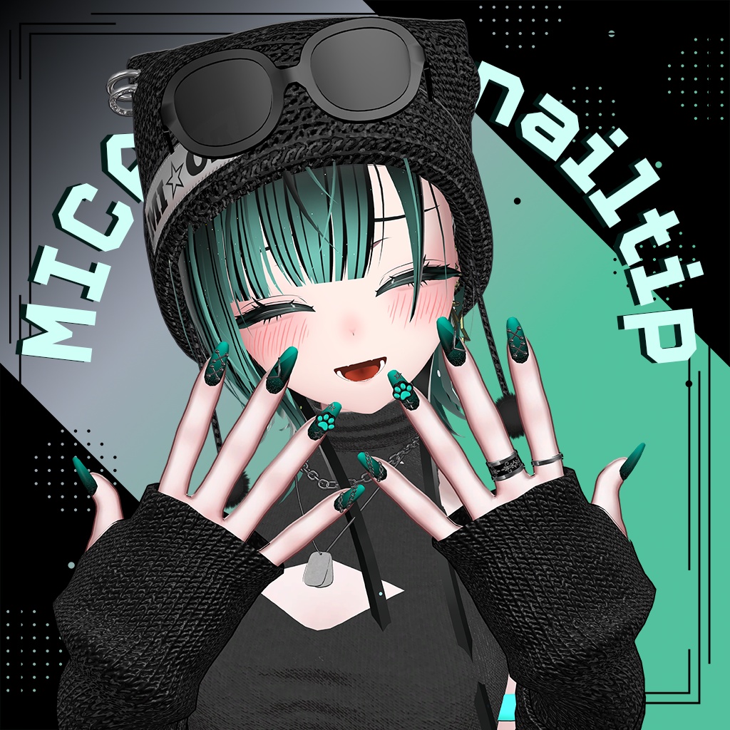 【FREE/無料】MI☆CA専用 nail tip