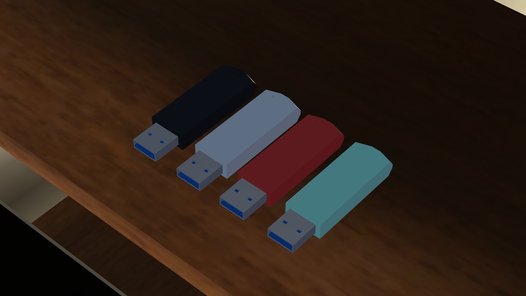 【無料】シンプルなUSBメモリ USB Flash Memory