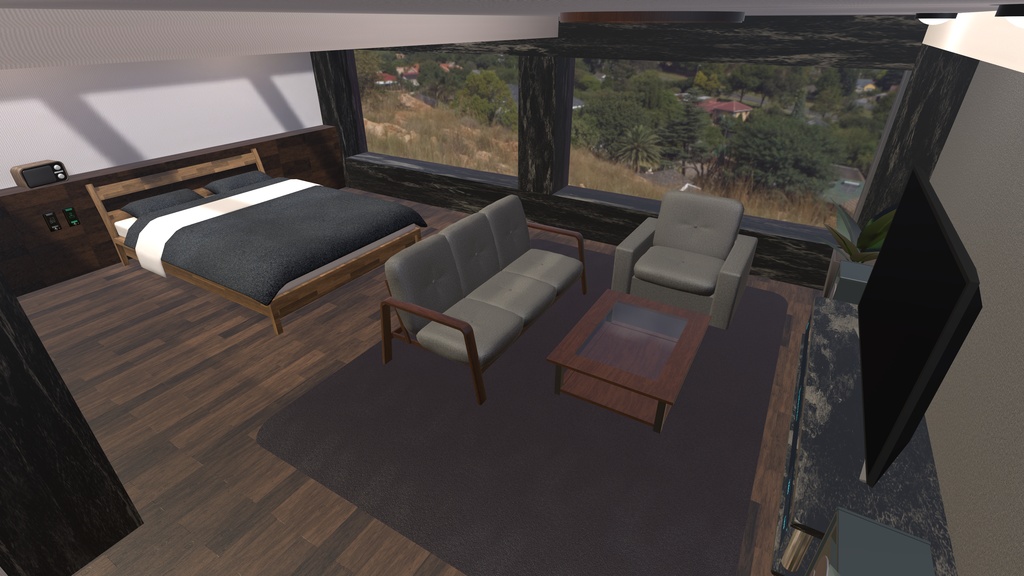 【Android対応 VRC向けワールド】CompactRoom TypeN2