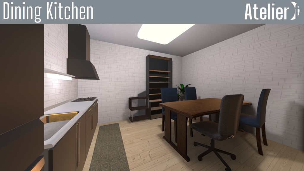 ★50%OFF★【VRC向けワールド】CompactRoom TypeN3 PC&Android対応