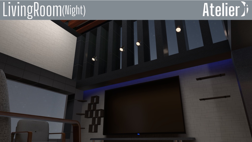 ★50%OFF★【VRC向けワールド】CompactRoom TypeN3 PC&Android対応