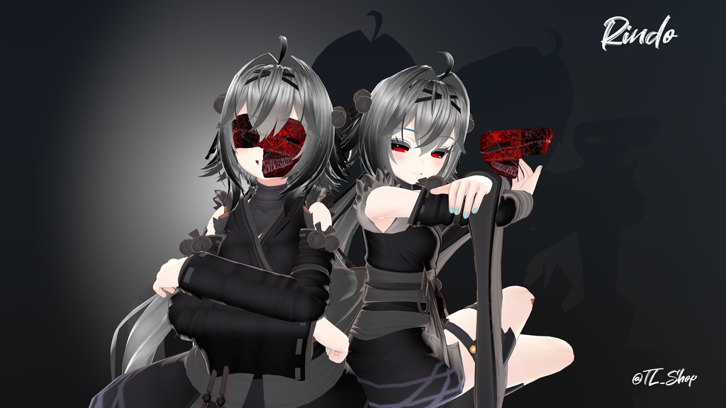 [100 Follow!!! / 無料 / FREE]  Halloween Mask~~~ 缩略图 9