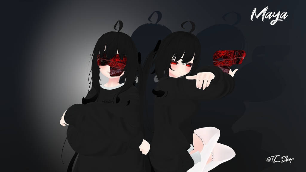 [100 Follow!!! / 無料 / FREE]  Halloween Mask~~~ 缩略图 11