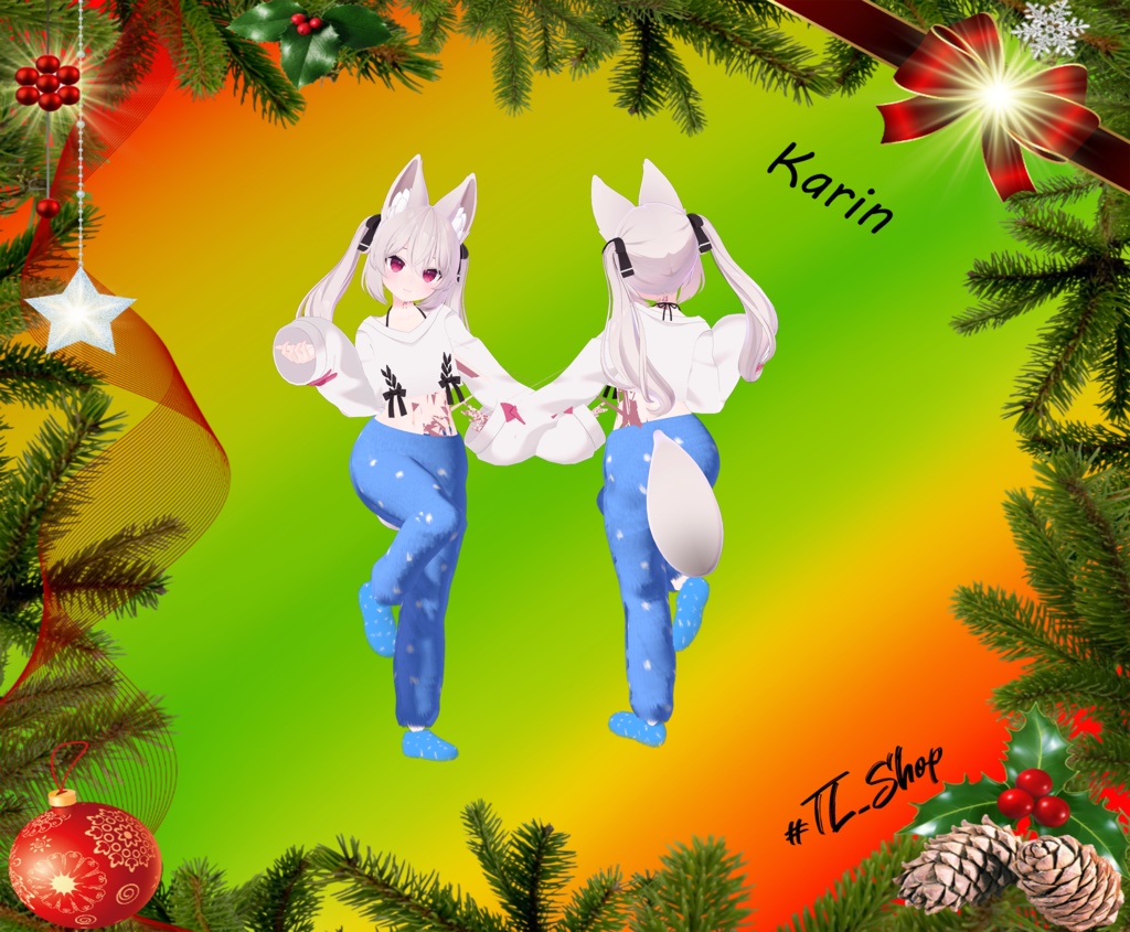 [Merry Christmas! / FREE] 20 Character 수면 바지 & 양말 / 睡眠ズボン & 靴下 缩略图 6