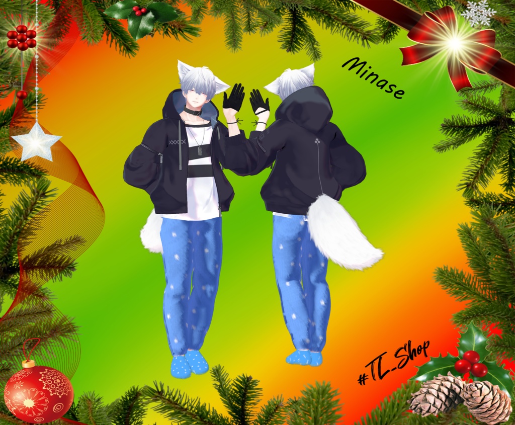 [Merry Christmas! / FREE] 20 Character 수면 바지 & 양말 / 睡眠ズボン & 靴下 缩略图 15